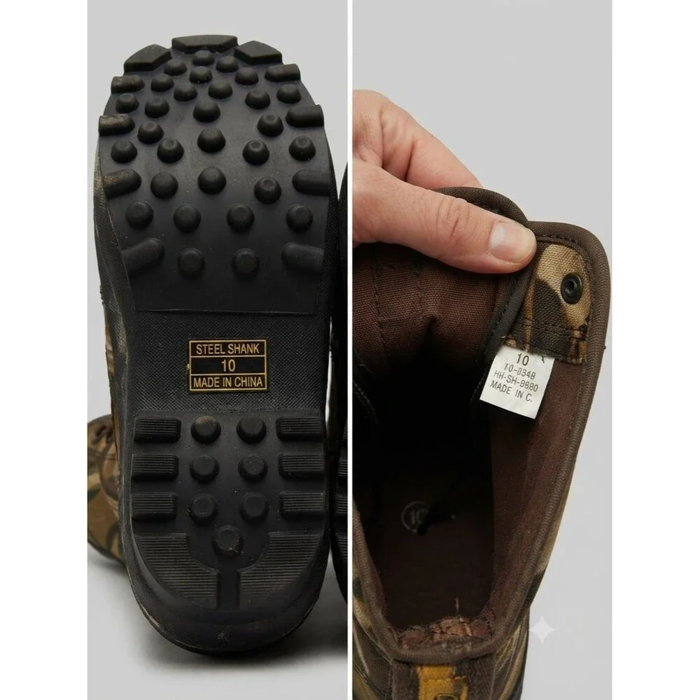 Cabela's Men's Camouflage Steel Shank Hunting Boots